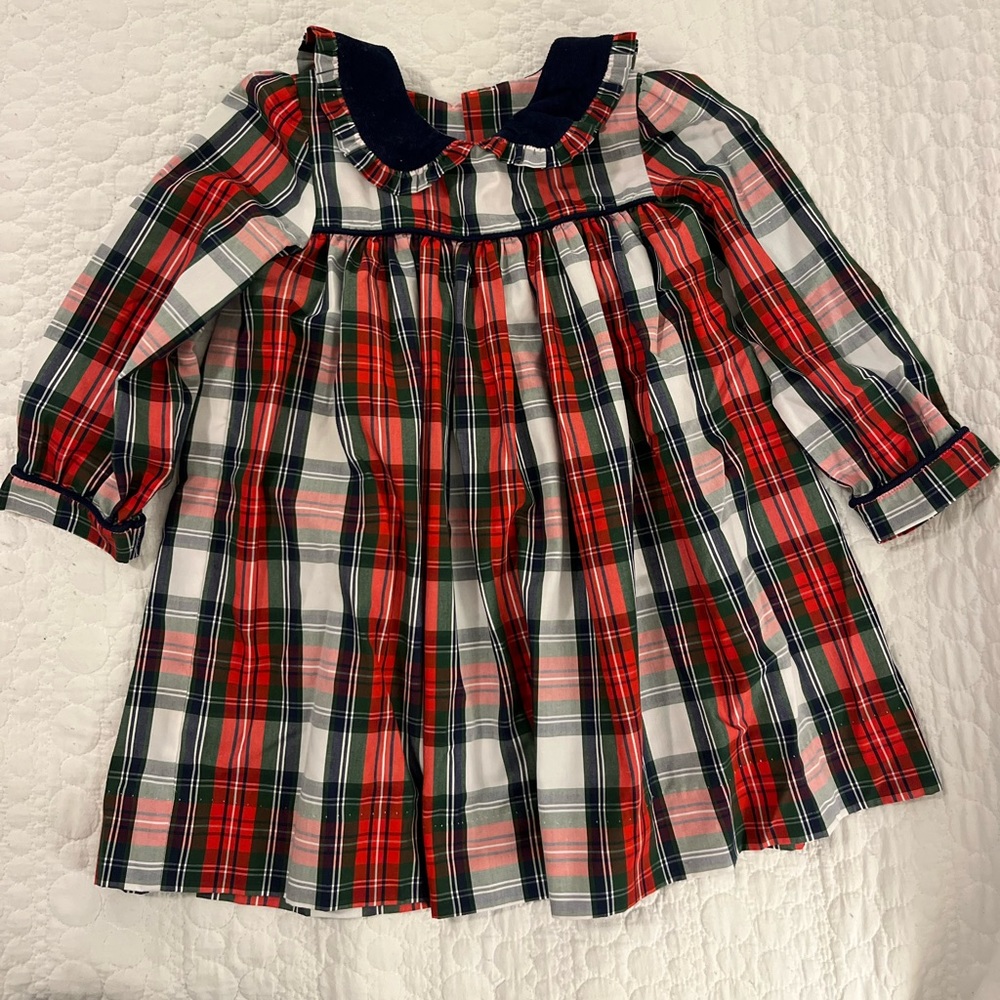 4T Sage and Lily Christmas dress